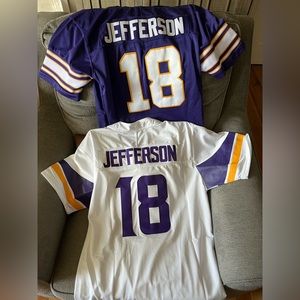 TWO! Justin Jefferson 18 Jerseys